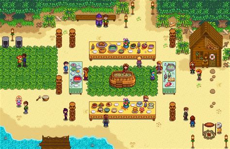 where is the luau in stardew valley|stardew valley luau wiki.